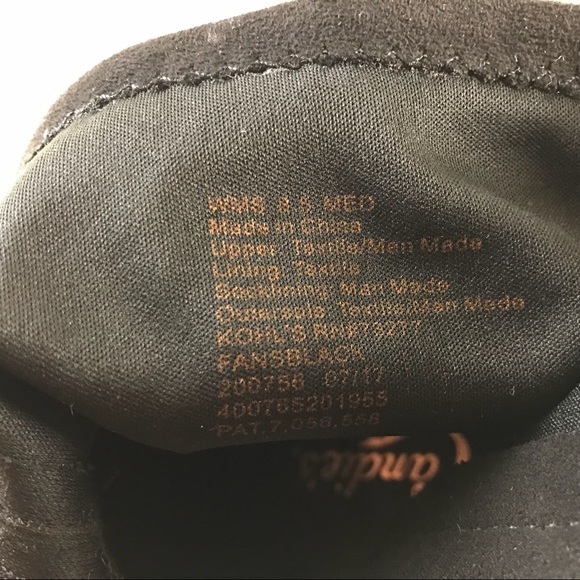 LEFT 9 RIGHT 8.5 Candies Black Block Heeled boot - Picture 7 of 8